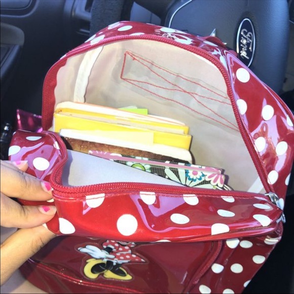 Minnie mouse backpack - Picture 4 of 4